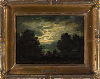 JAMES HAMILTON Moonlit Landscape (Night and Peace).